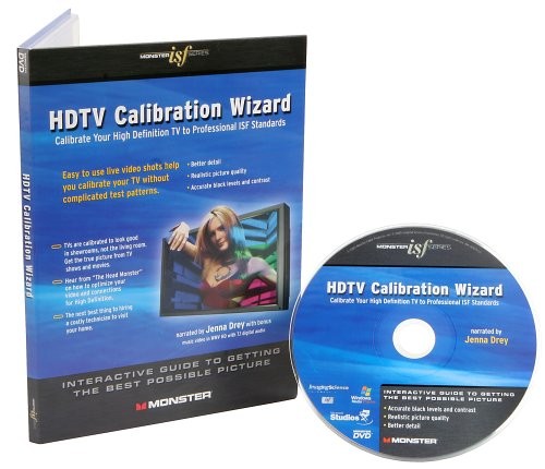Monster/isf HDTV Calibration Wizard DVD Software Brand New