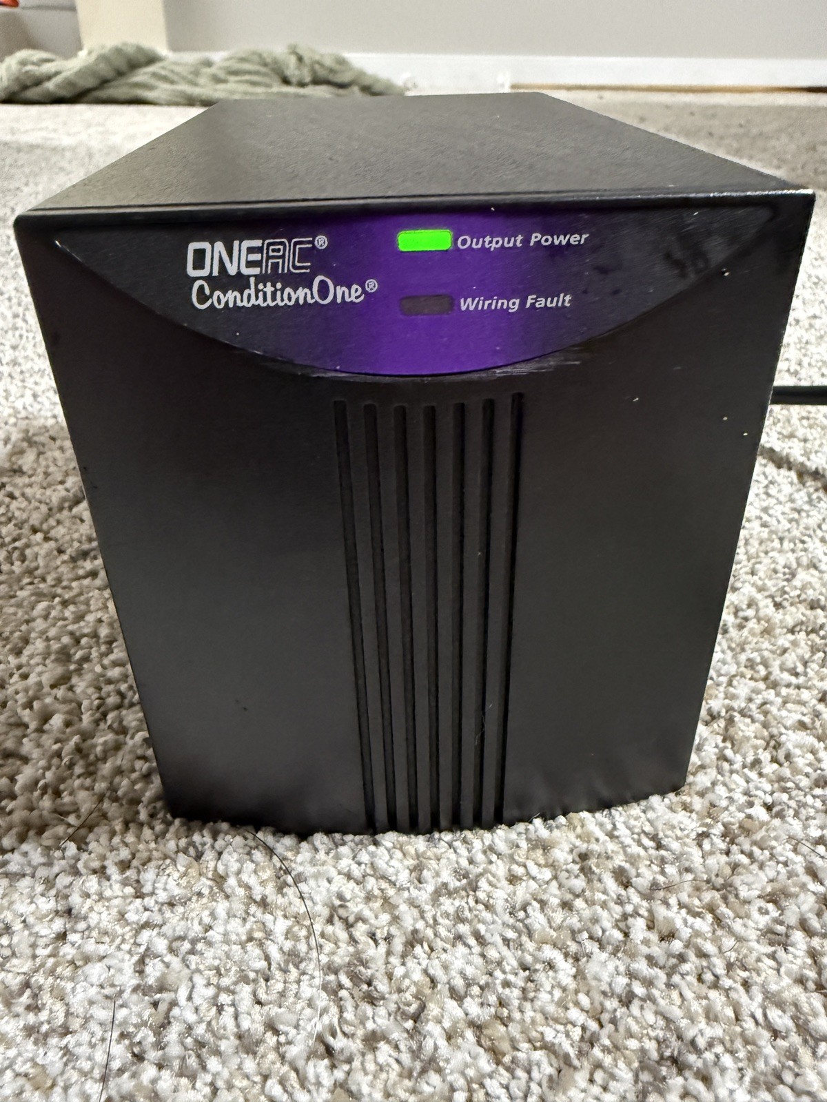 OneAC ConditionOne PC075AG 120V AC Power Line Conditioner 75 Watts - VGC