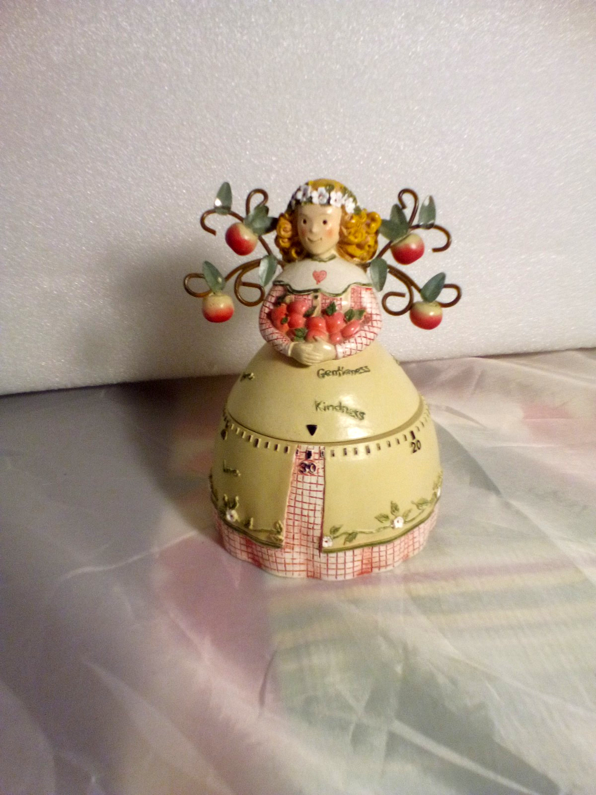 Timer Susan Winget Love Is The Fruit Of Kitchen Apple Woman Kindness Angel Peace