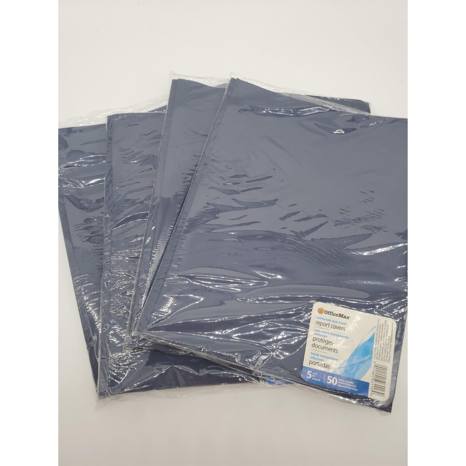 Report Covers - Dark Blue 4 Pack 20 Covers