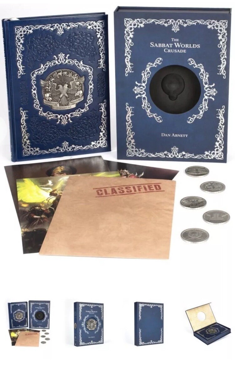 The Sabbat Worlds Crusade LIMITED EDITION Box Gaunts Warhammer 40k Black Library