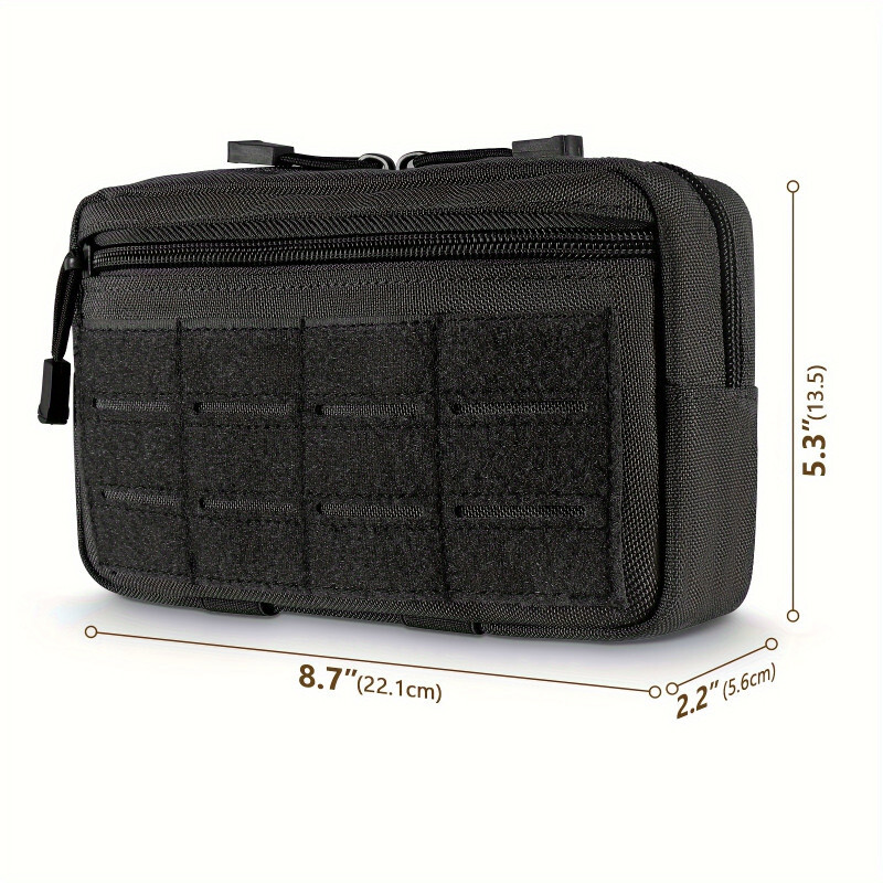 Tactical Molle Waist Bag Nylon Compact Pouch for Emergency Tools