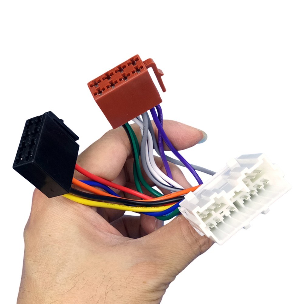 For Mitsubishi to for iso Radio Harness Adapter Quick Connect 16Pin Wiring