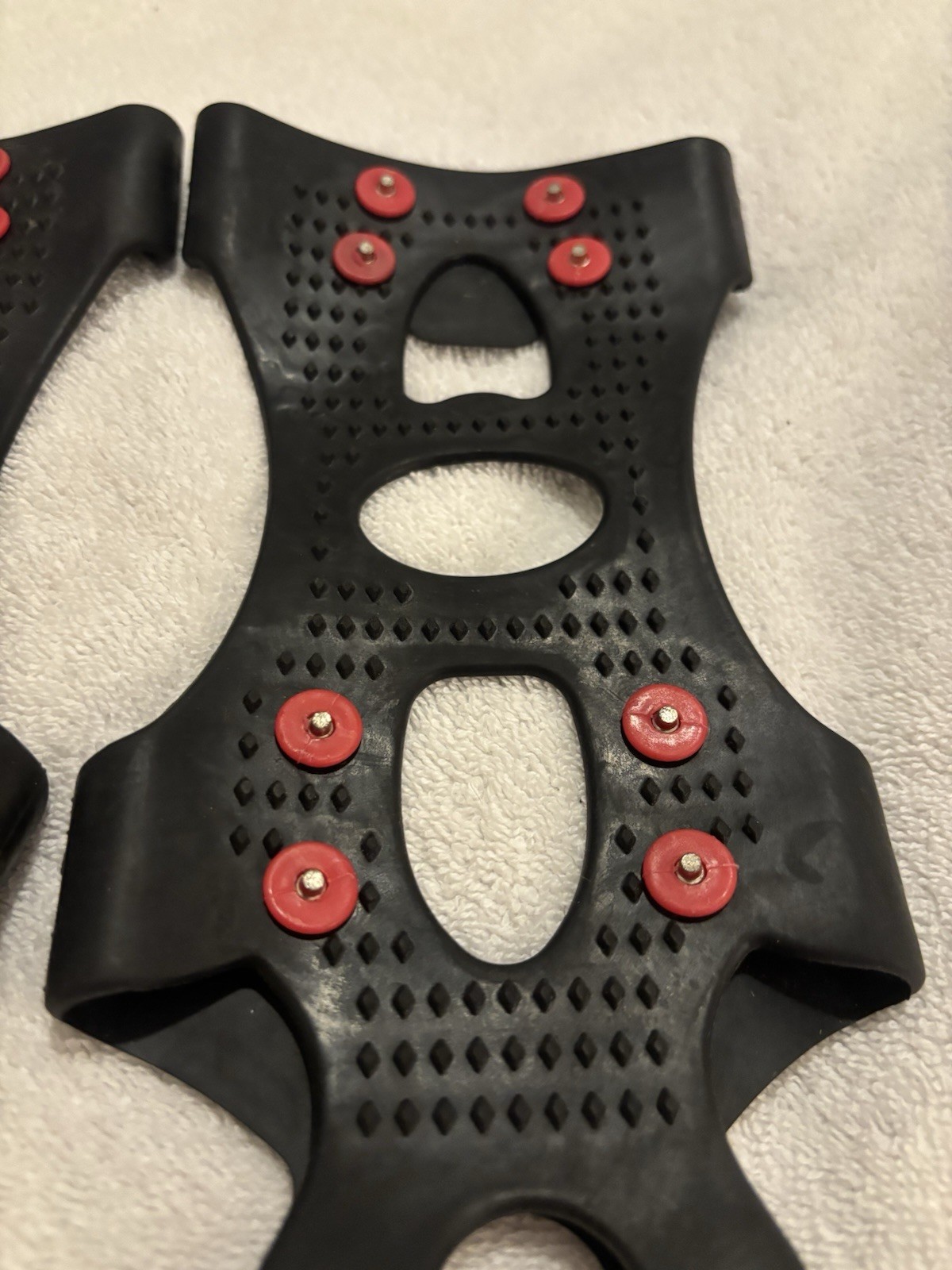 Action Traction Ice Cleats Size Large Color Black