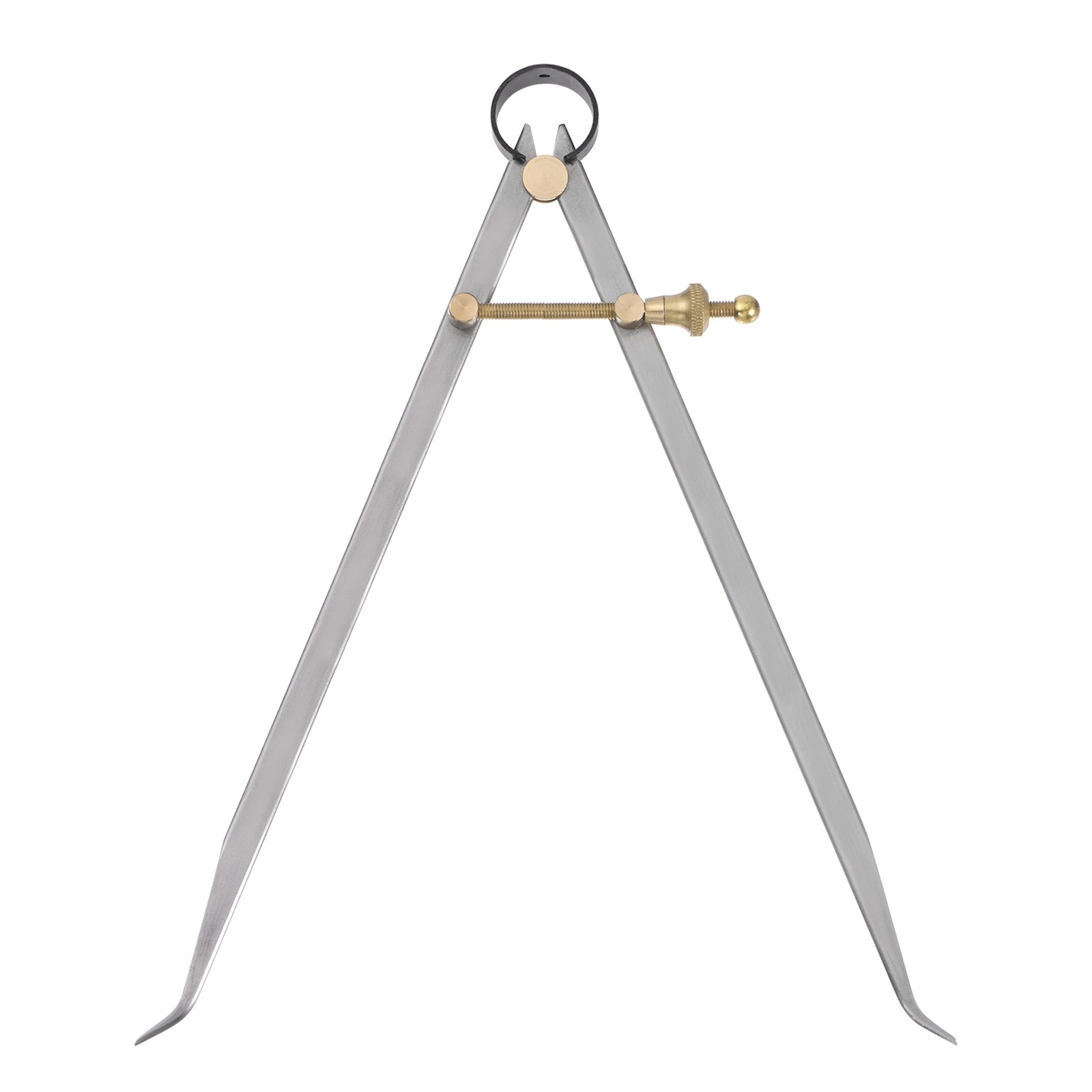 Spring Joint Caliper 10 " Carbon Steel Spring Inside w Brass Fulcrum Points