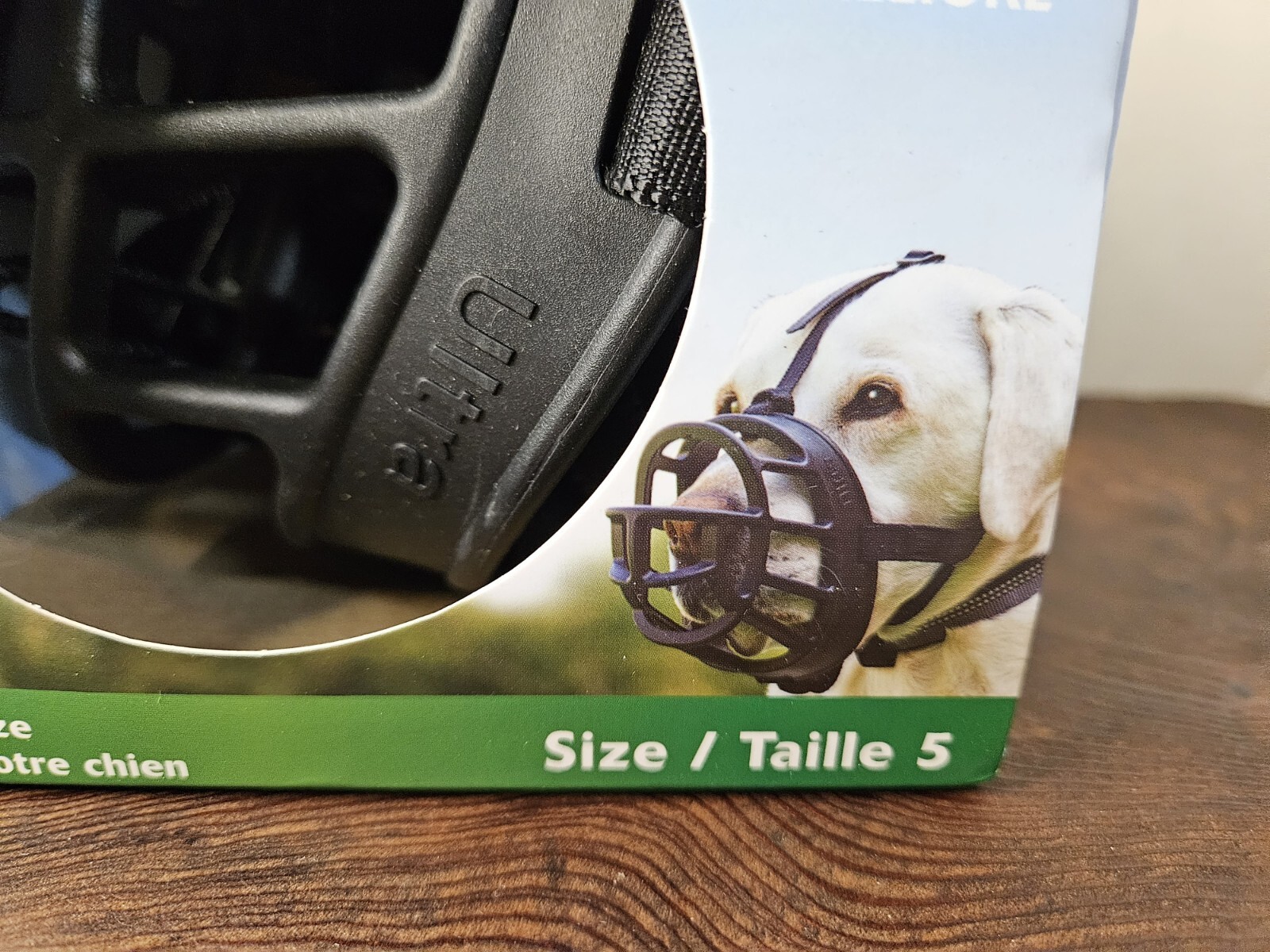 For LARGE Dogs ~ Baskerville Ultra Muzzle for Dogs, Size 5 ~ Open Box