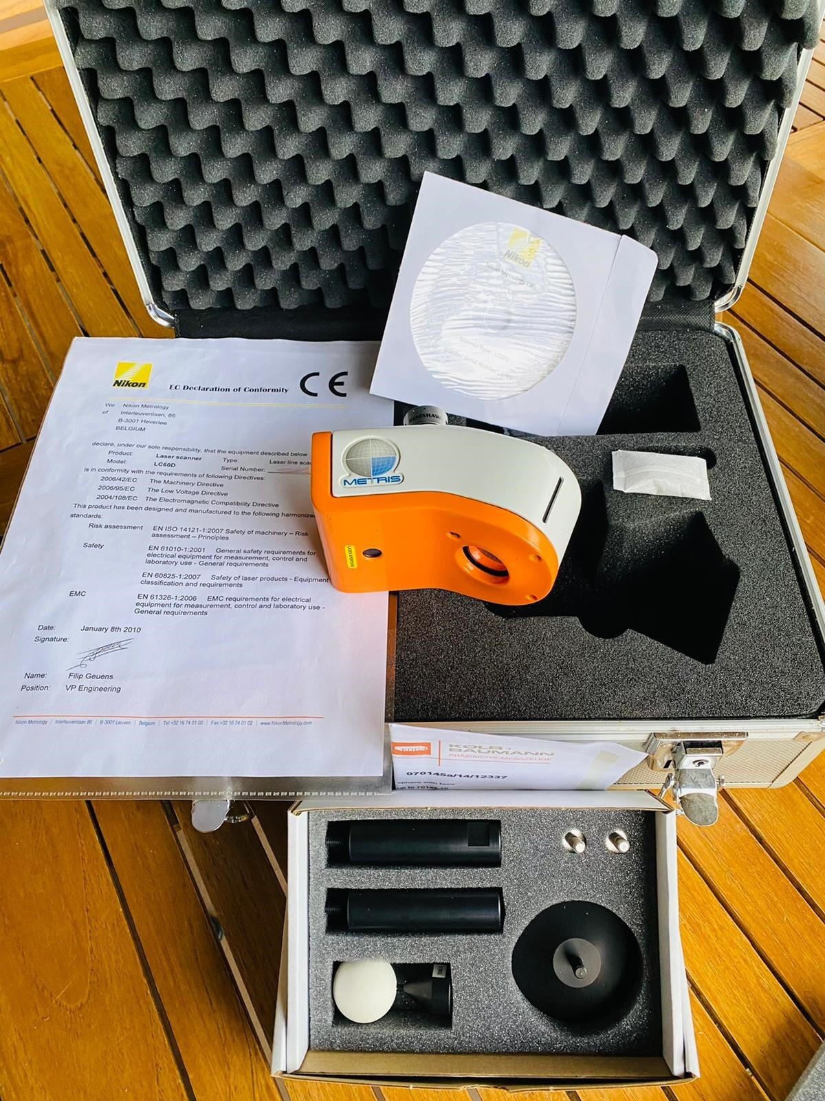 Nikon Metris LC60D 3D laser scanner for CMM / KMG