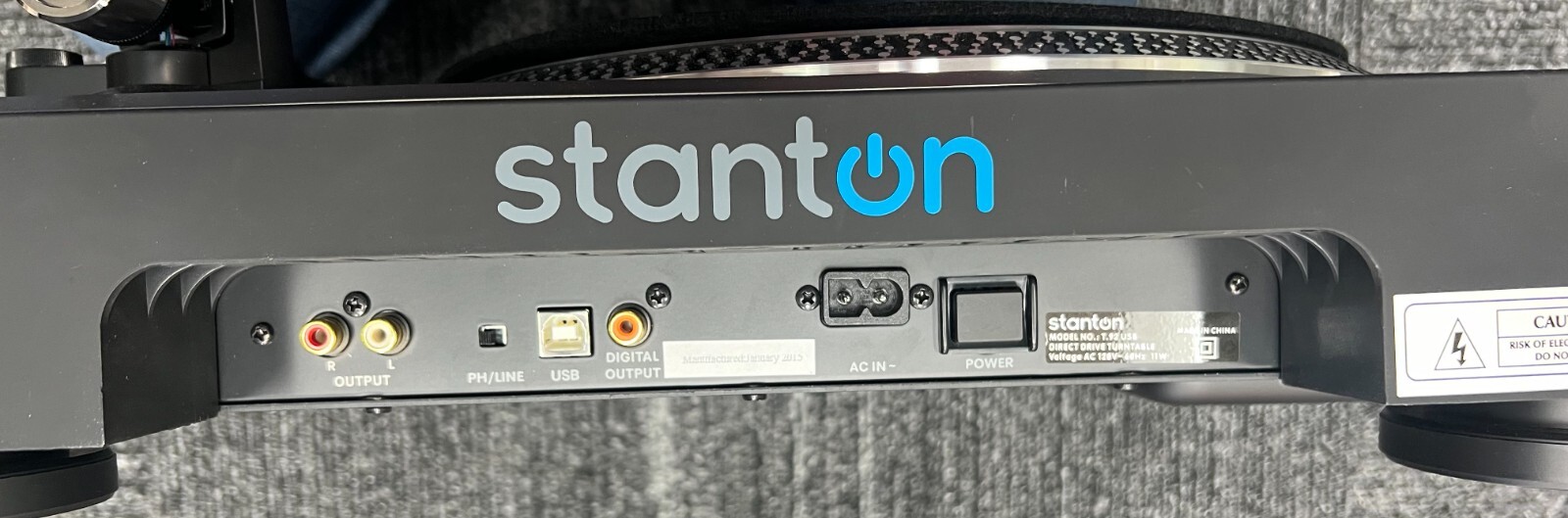 2- Stanton t.92 usb turntables