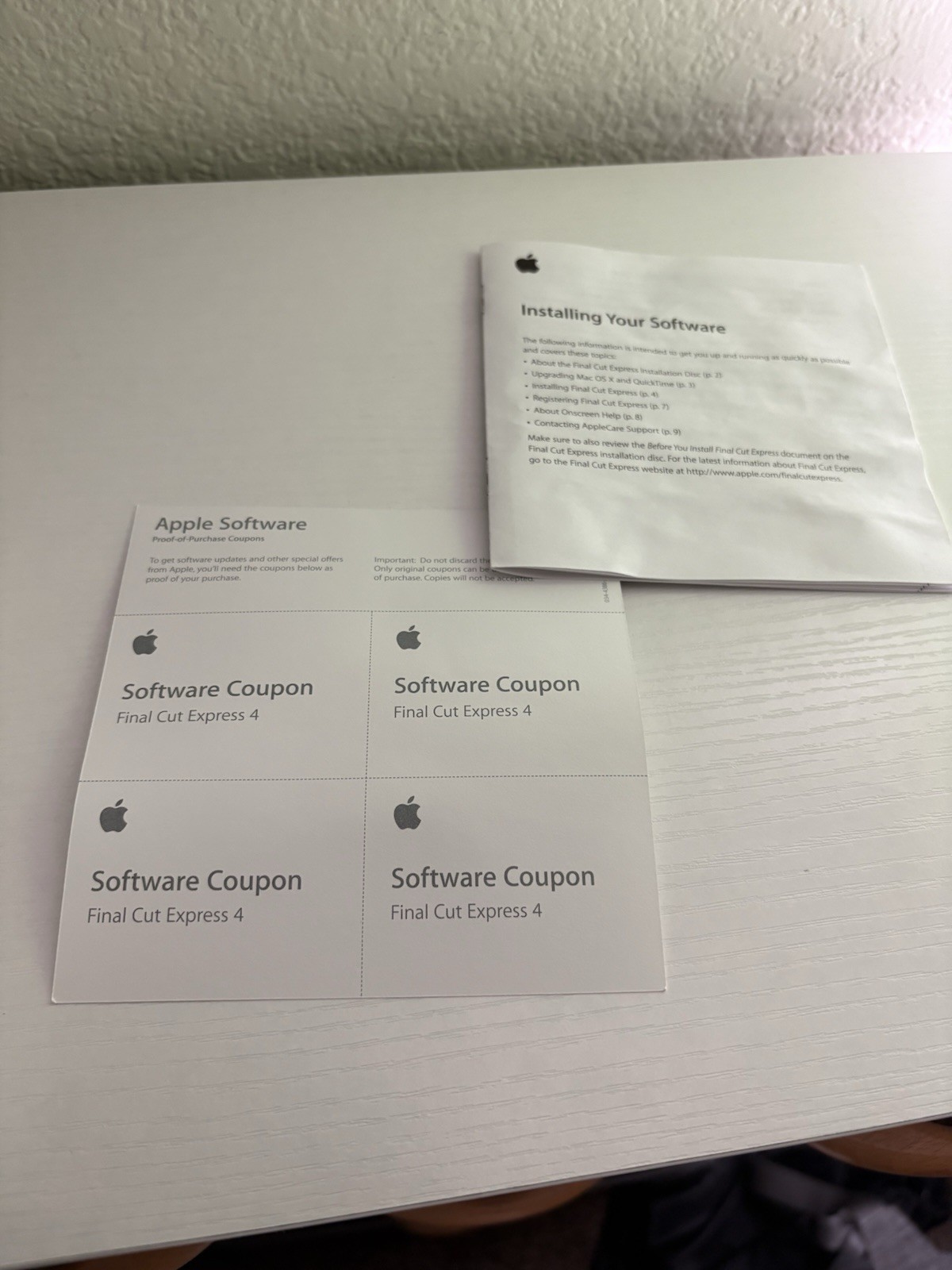 Apple Final Cut Express 4 HD Video Editing Software CIB