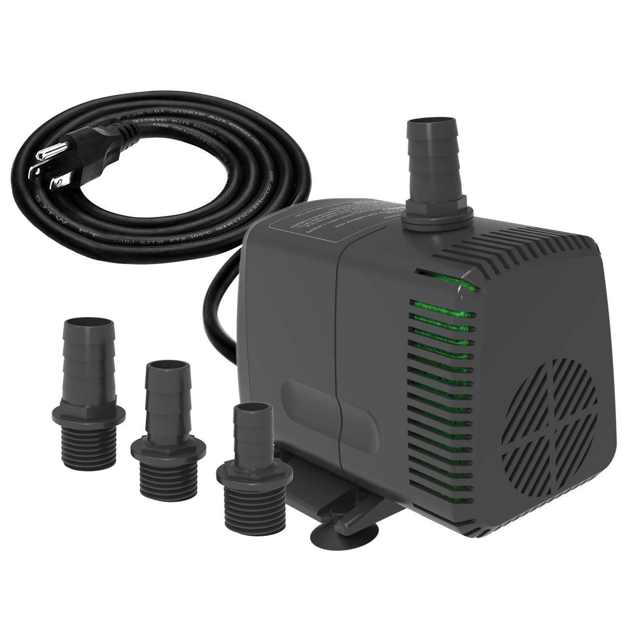 Knifel Submersible Pump 880GPH (3500L/H 60W) Ultra Quiet with Over Heating
