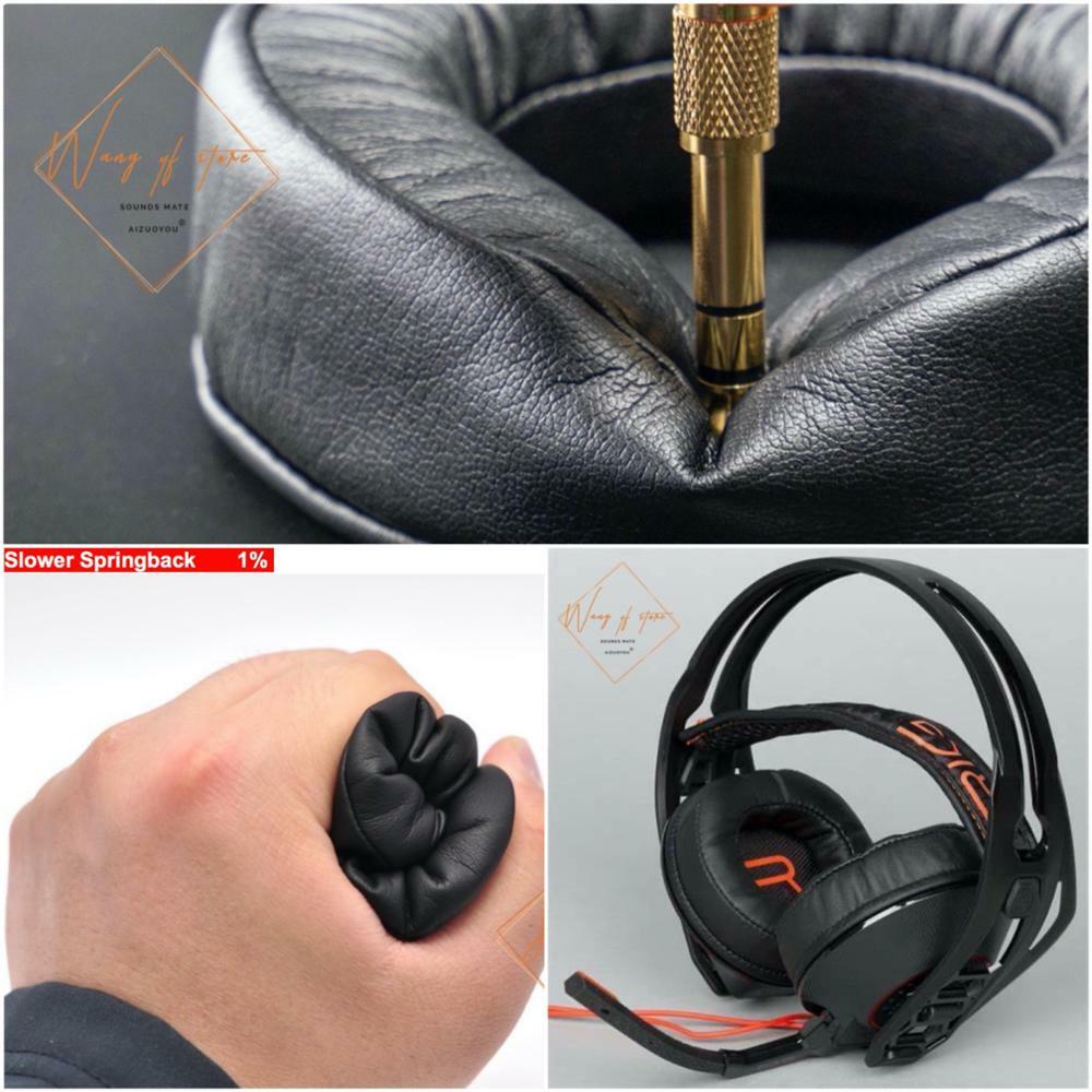 Super Thick Soft Memory Foam Ear Pads Cushion For Plantronics RIG 515 HD Headset