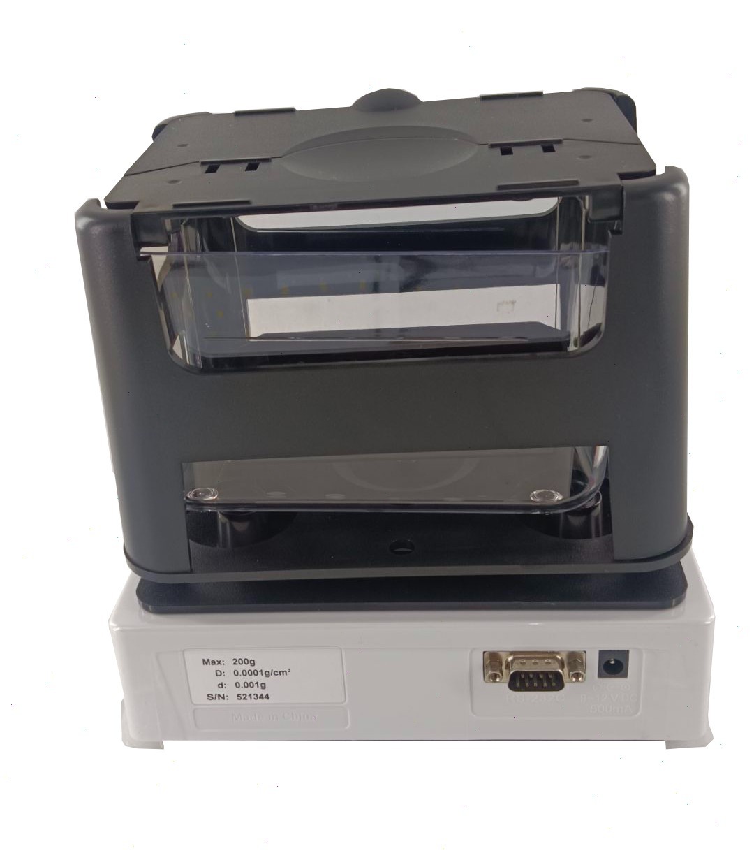 Density Measurement for Solid Materials with 0.001-200g Resolution 0.0001 g/cm³