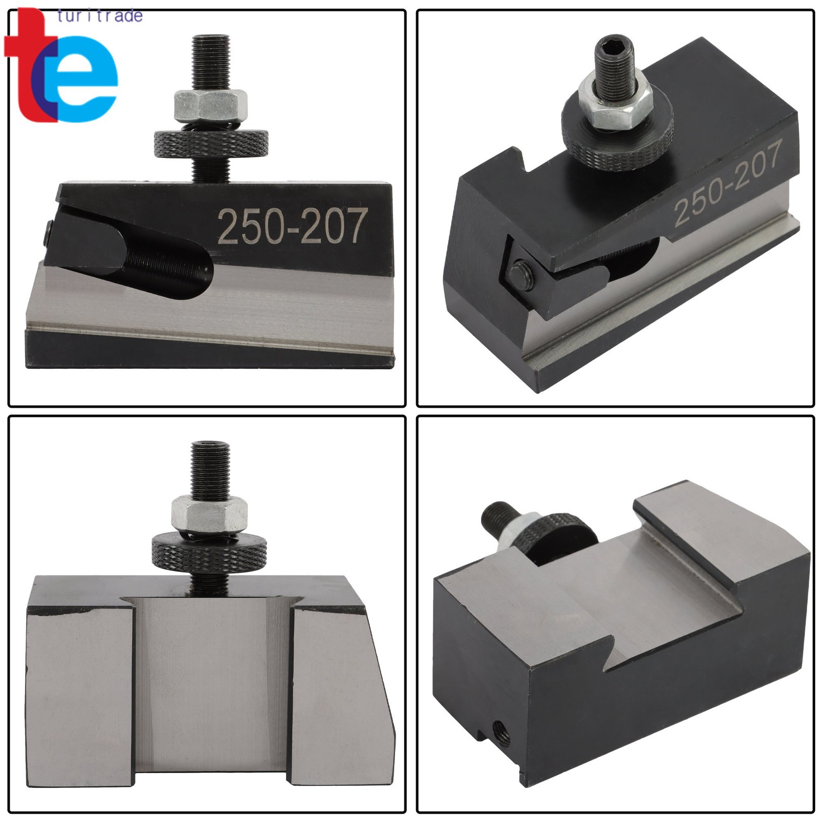 Quick Change BXA Tool Post Set Model 250-200 for Metalworking