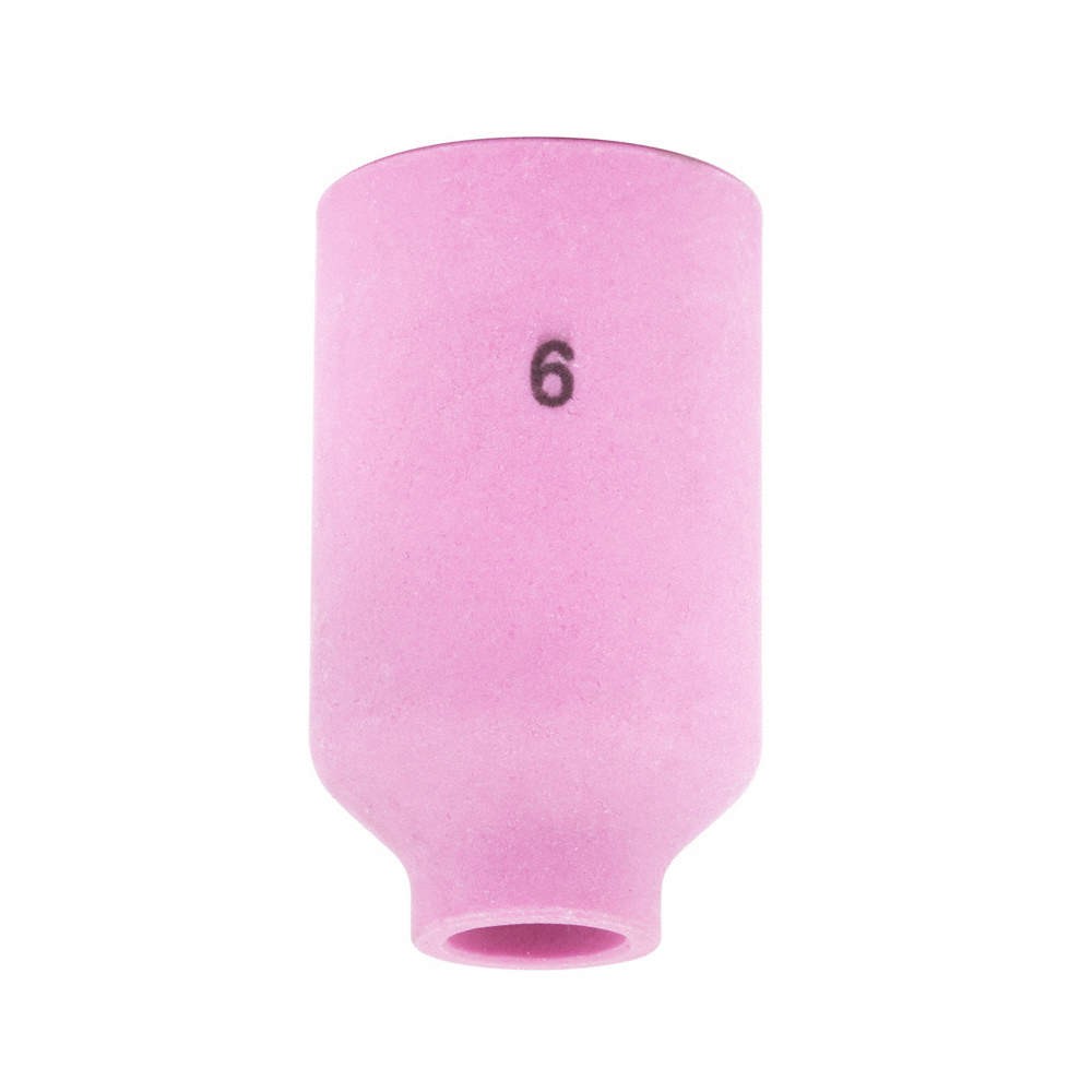 LINCOLN ELECTRIC KP4758-6 PK 2 LINCOLN No6 TIG Weld Alumina Std Nozzle 61VA57