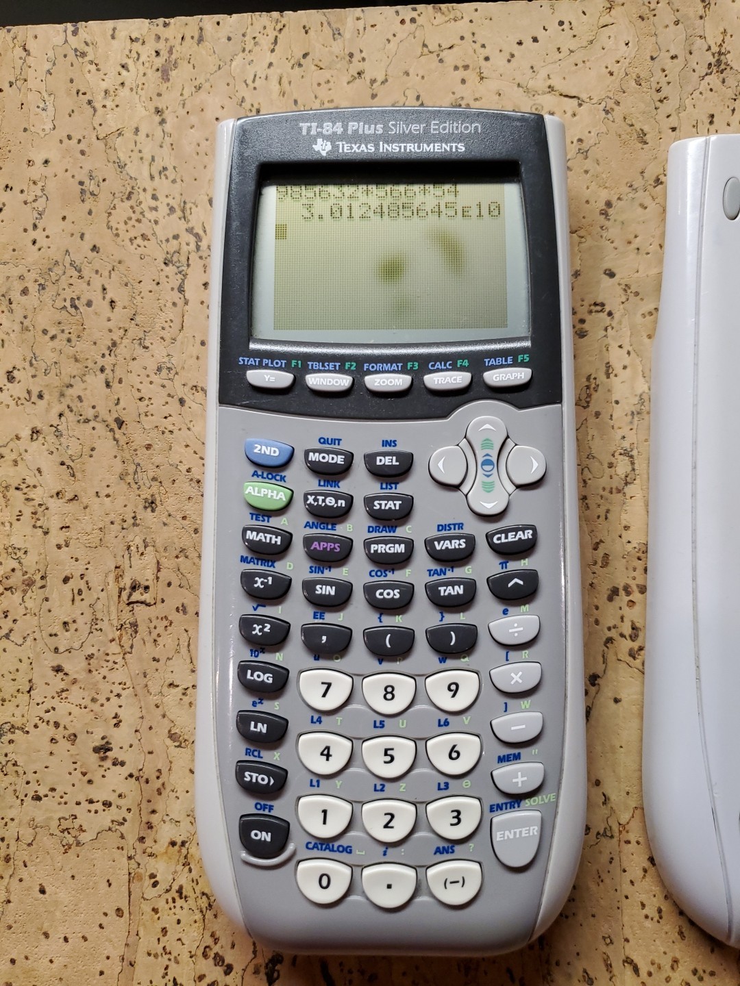 Texas Instruments TI-84 Plus Silver Edition Graphing Calculator - Tested READ