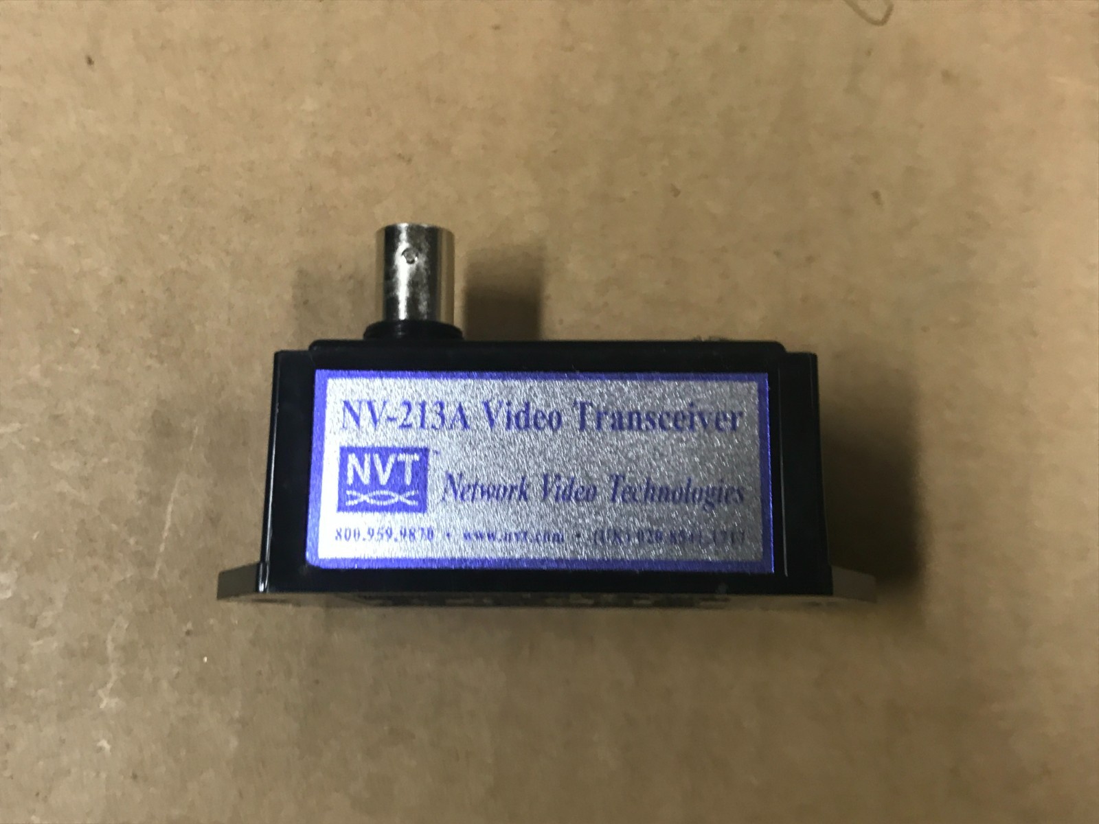 Network Video Technologies - Model NV-213A Video Transceiver