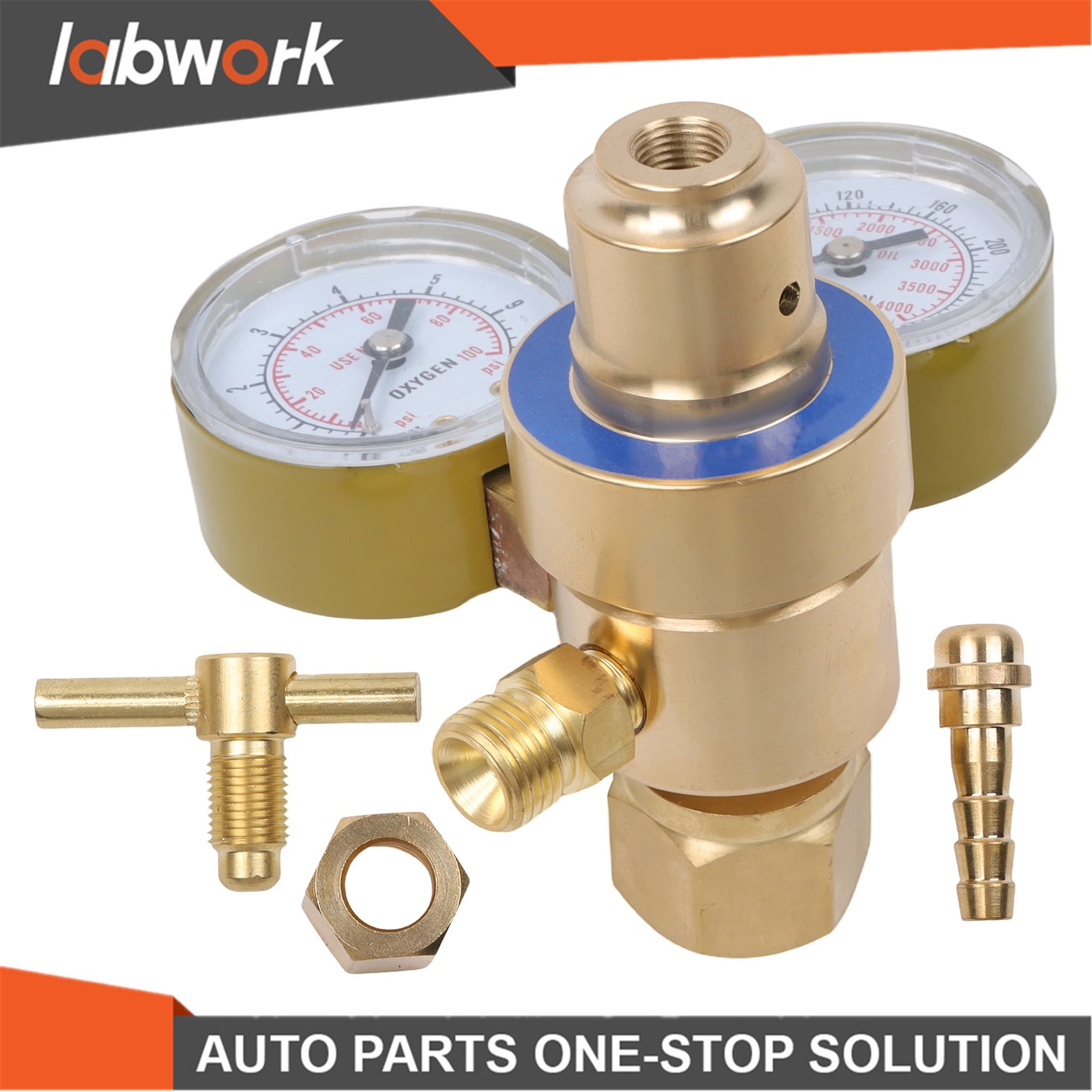 Labwork Oxygen Welding Welder Regulator Pressure Gauge Type Cutting CGA 540