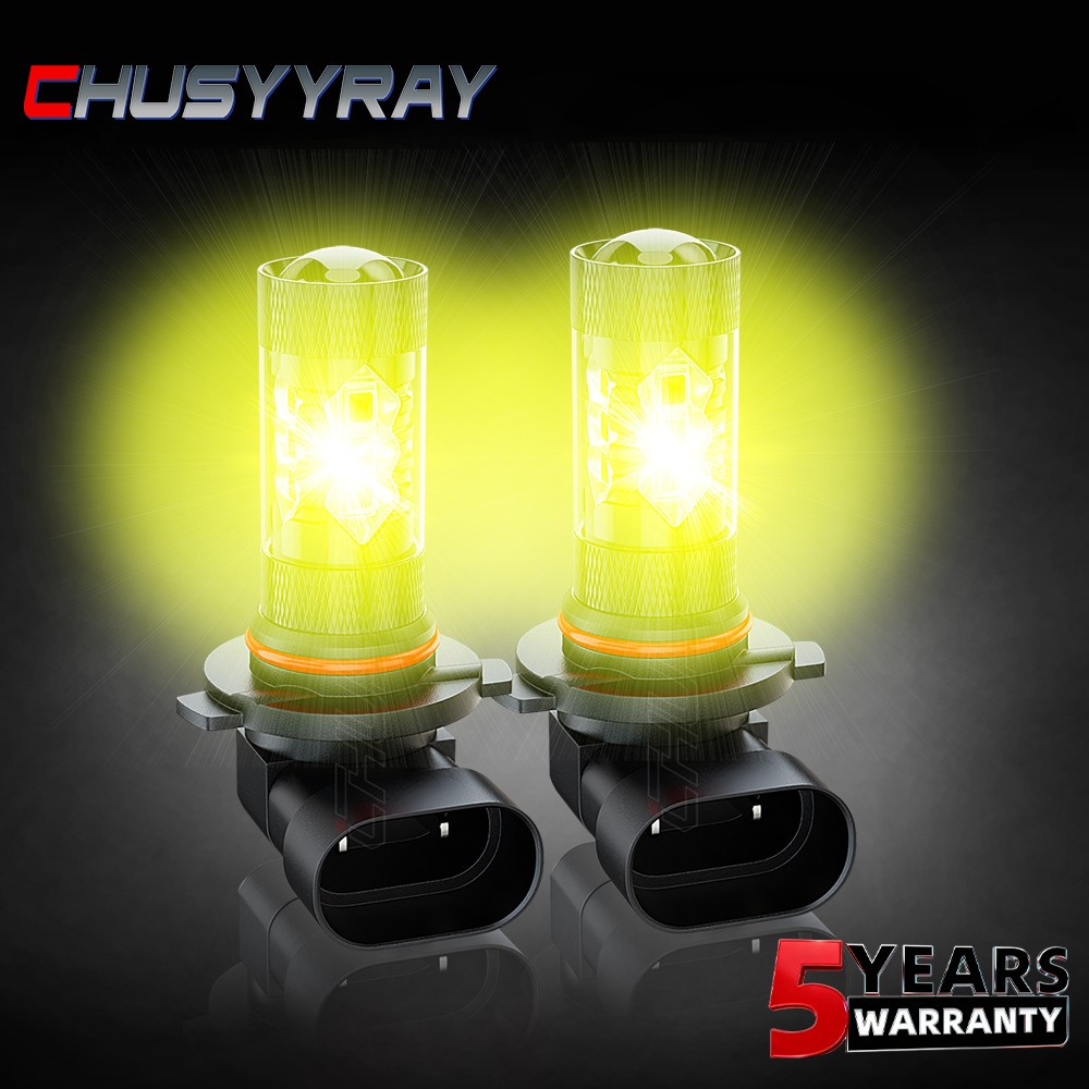 9005 Yellow LED Daytime Running Light DRL Bulbs For Acura TL RL ILX TSX RDX MDX