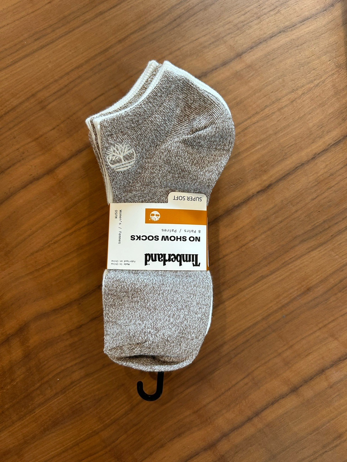 New Timberland Socks Women’s 8 Pair Pack Super Soft No Show Socks Casual Preppy