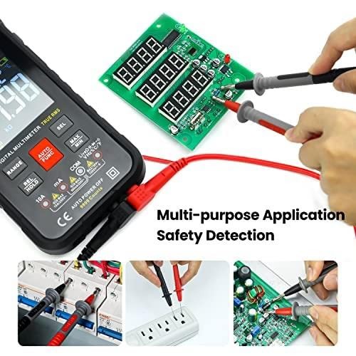 23PCS Multimeter Test Leads Kit with Replaceable Precision Probes Set and All...