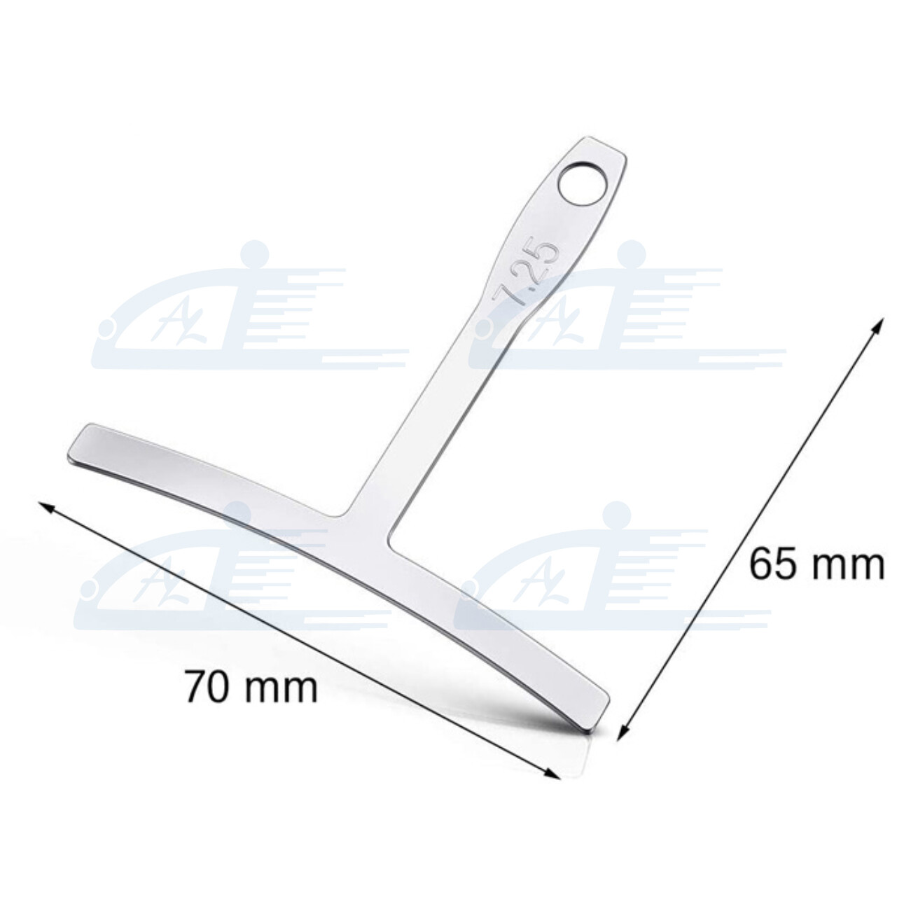 Guitar Neck Notched Straight Edge Understring Radius Gauge String Action Ruler