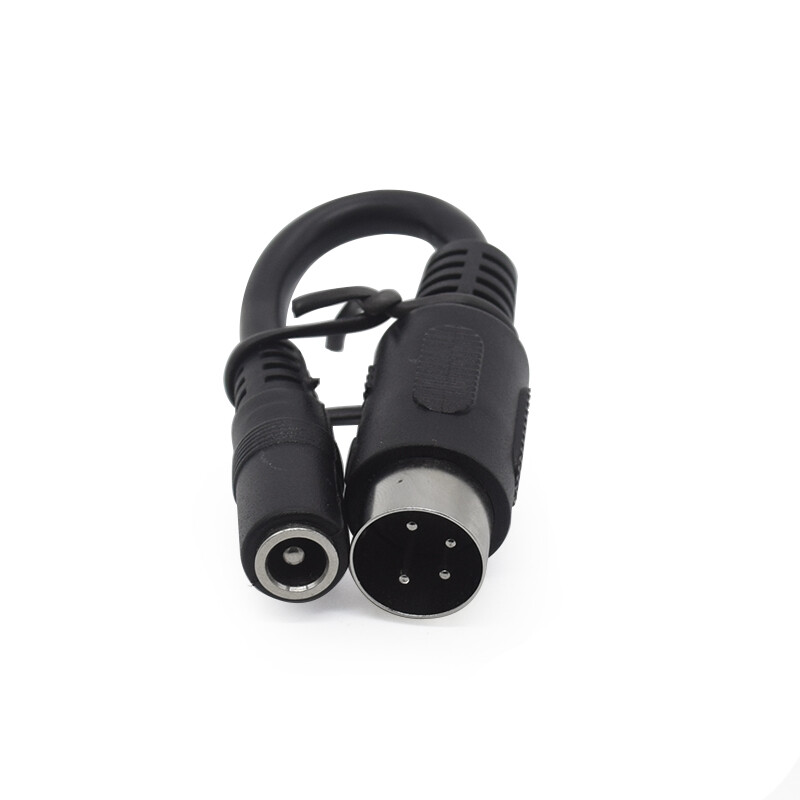 AC Power Supply Adapter Convertor 2.5mm To 4 Pin Din For Alesis Quadraverb P4 S4