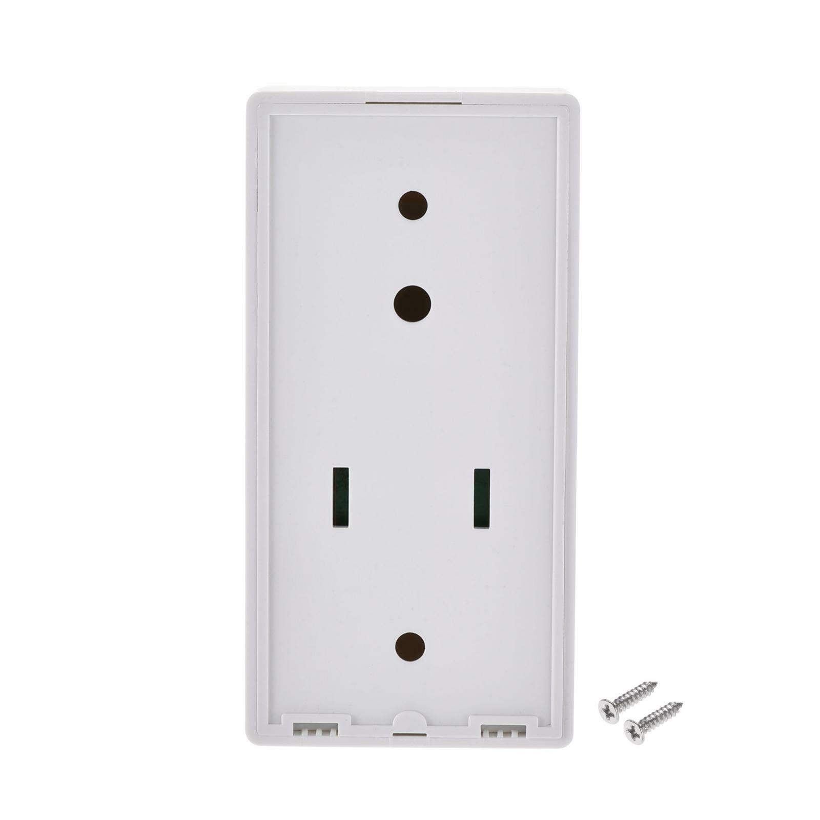Push to Exit Button Release Switch PC Panel 86mm x 43mm DC 12V 3A White 4 Pcs