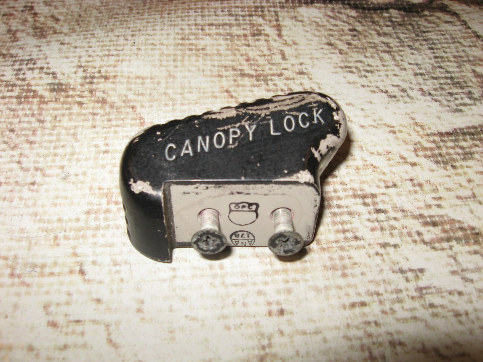 USAF Century Series Aircraft Part F100 F102 F105 Canopy Lock Alum