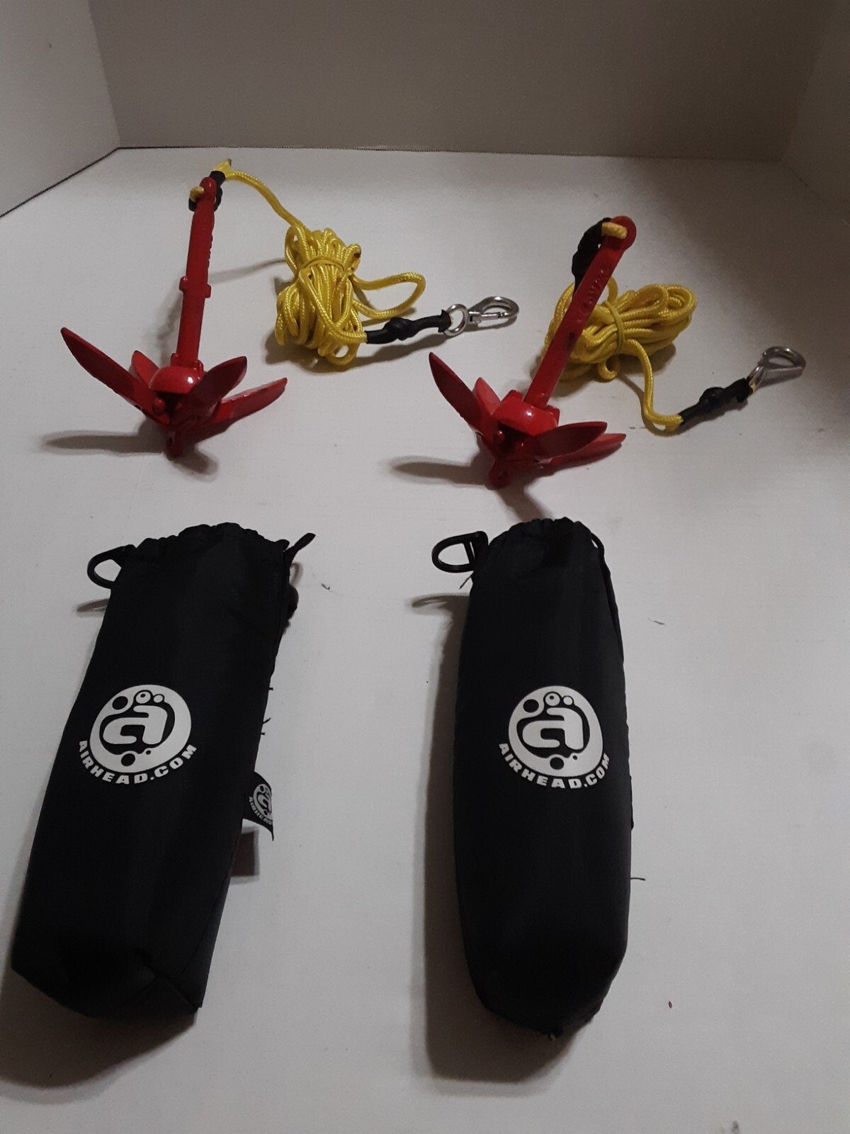 Two Airhead Complete Grapnel Anchor System