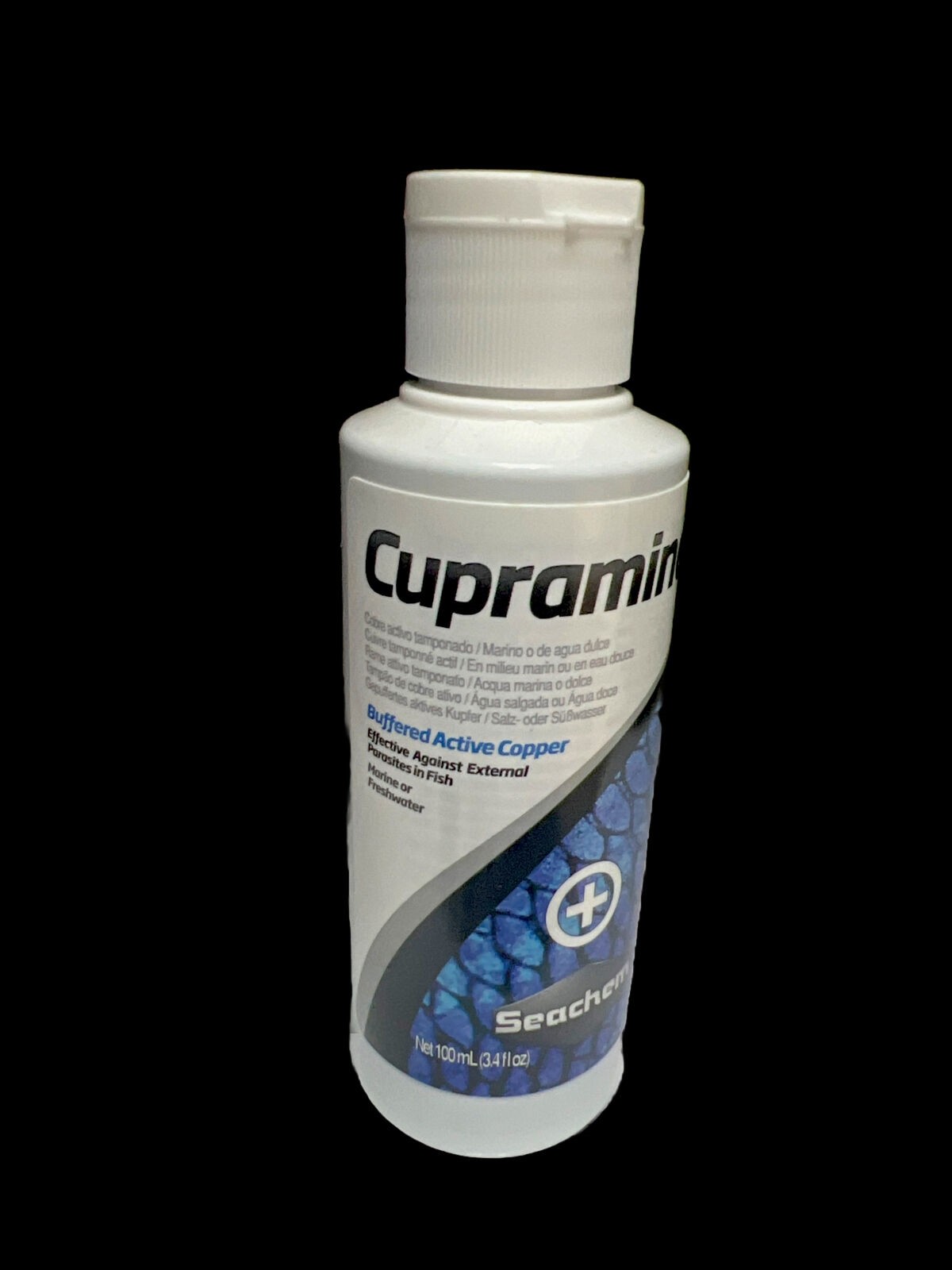 Seachem Cupramine 100 ml Copper Treatment Aquarium Fish Saltwater and Freshwater