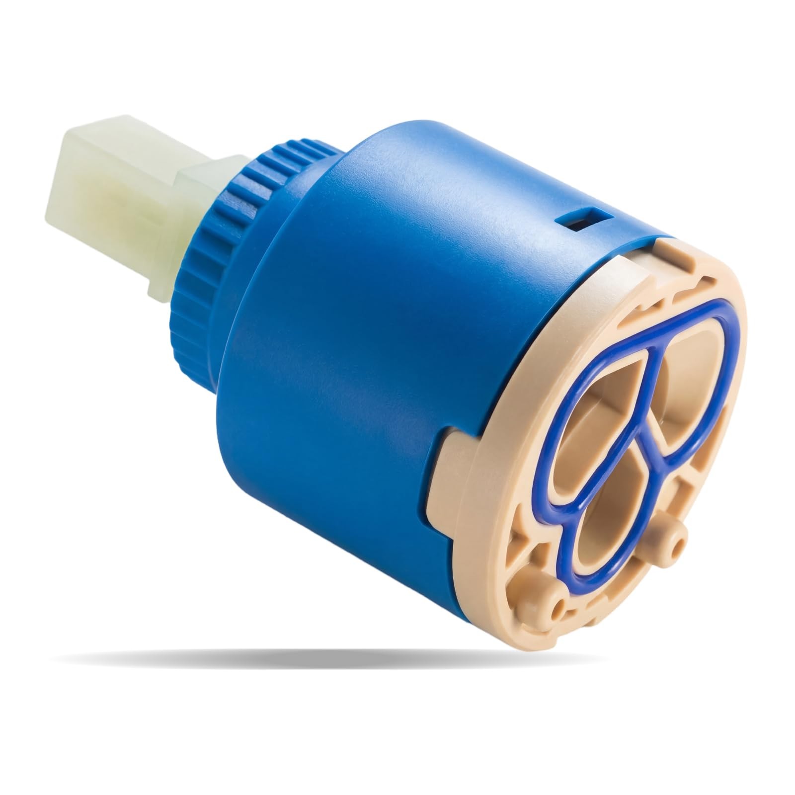 Diameter 35mm Ceramic Faucet Cartridge Replacement for Single Handle Blue
