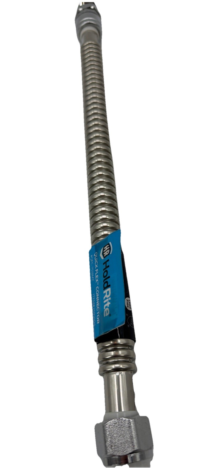 HoldRite QuickFlex 3/4 Inch FIP x 3/4 Inch MIP x 18 Inch Water Heater Connectors