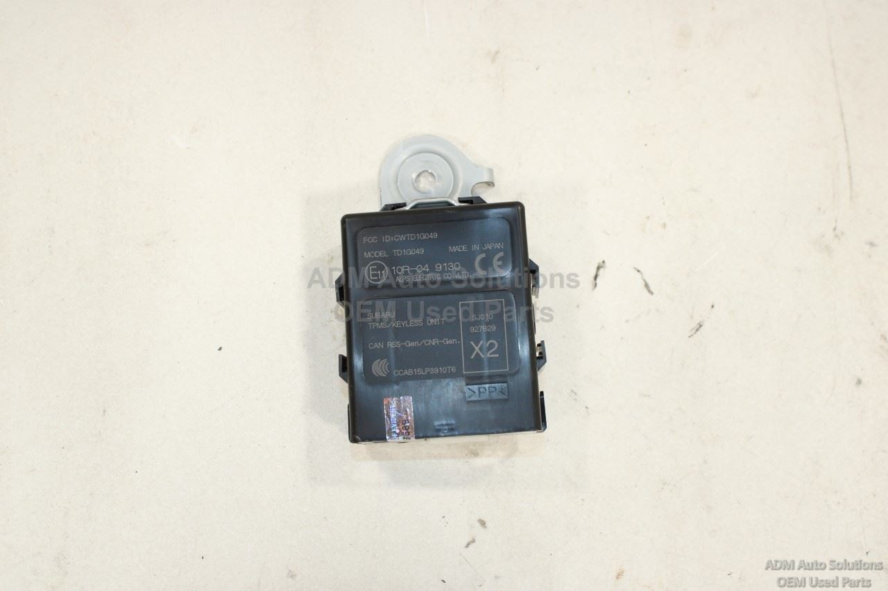2019-2021 Subaru Forester TPMS Keyless Entry Control Module Unit OEM 88035SJ010