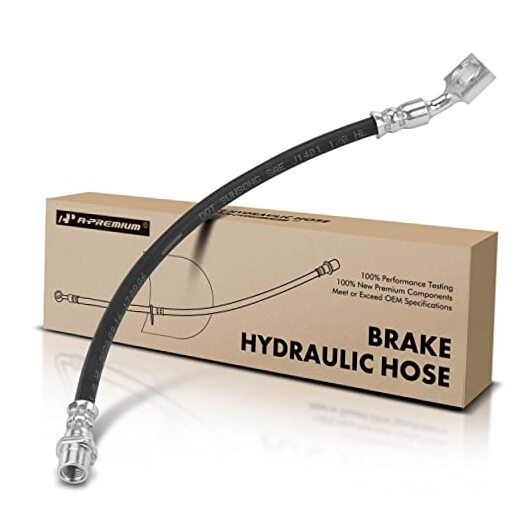 Rear Driver or Passenger Brake Hydraulic Hose Compatible with Saab Models - 9