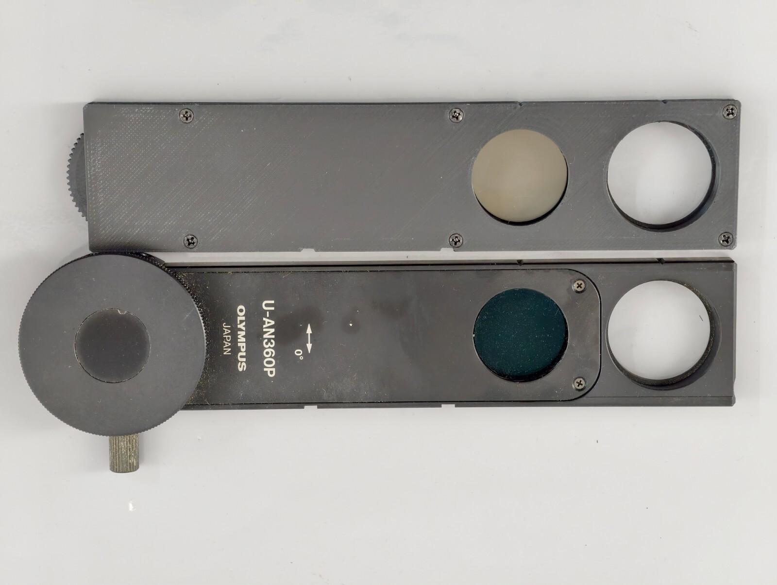 TMS Rotating Analyzer Polarizer for Olympus BX Microscopes U-AN360P Compatible