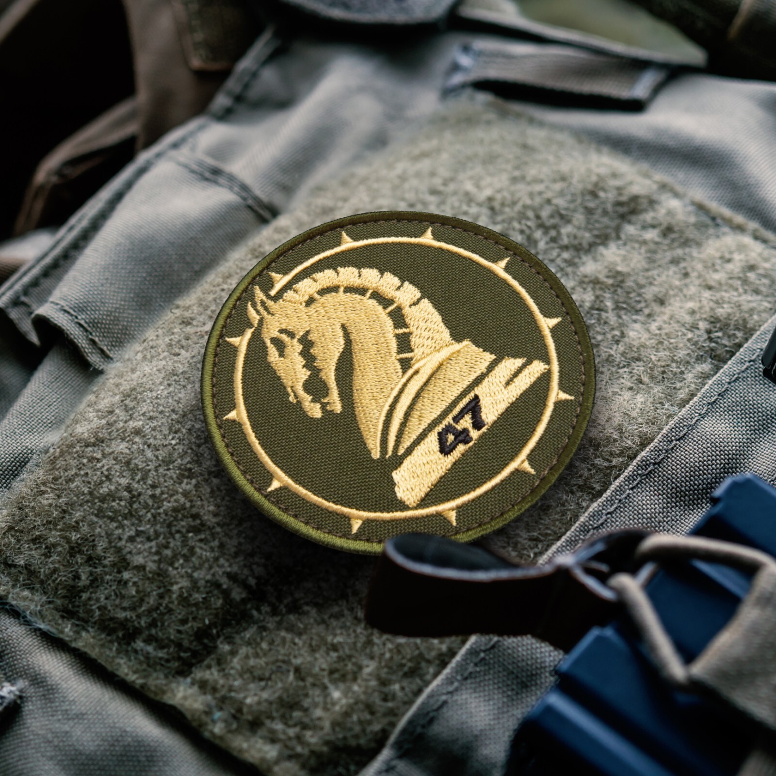 Ukraine Patch Set 2 pcs 47th Brigade emdroidery patches