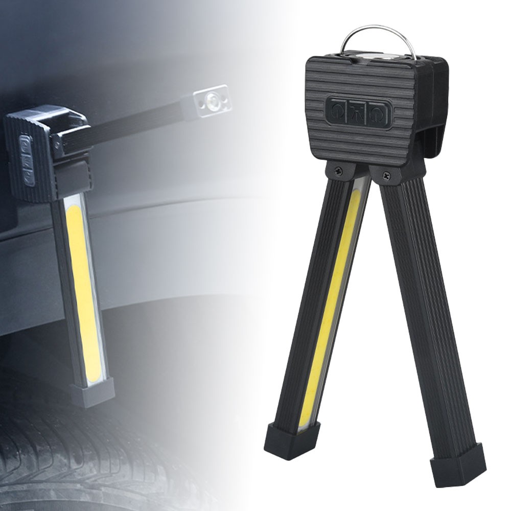 Gym Lamp for Posing,7th Gear Dimming,Portable Magnet LED Flashlight with Hook JQ