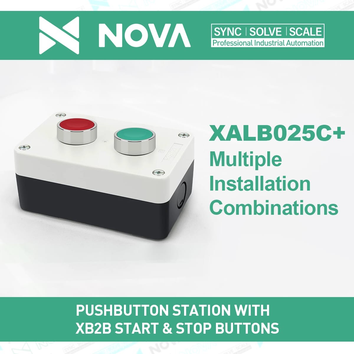 1pc New Schneider XALB025C Plastic Push Button Enclosure ,Various Combination