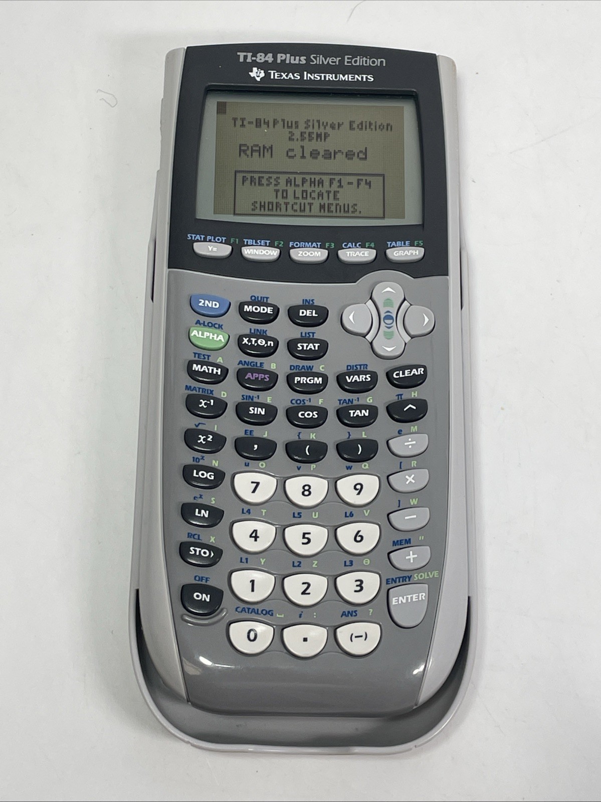 Texas Instruments TI-84 Plus Silver Edition Graphing Calculator Tested
