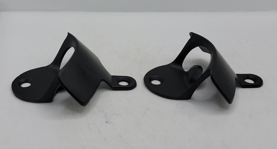Black Beer Bottle Opener Wall Mounted, 2pk. New