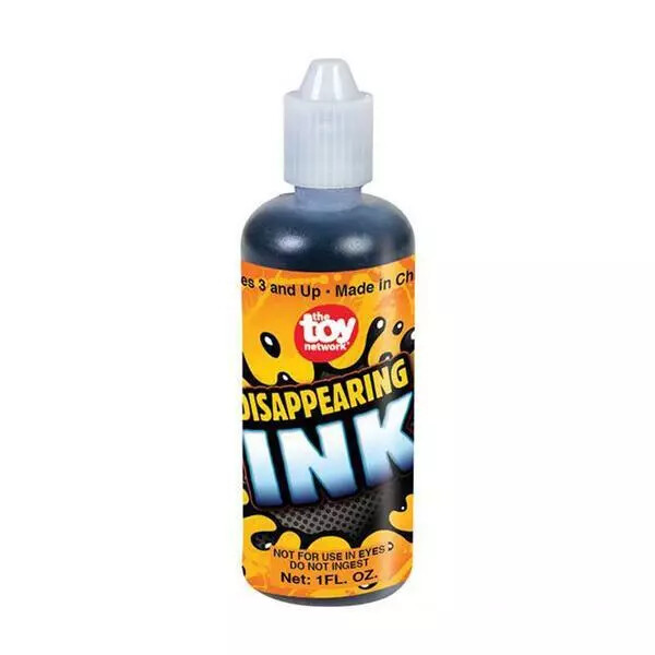 Magic Disappearing Ink 1oz Bottle - Novelty Party Gag Prank Joke Fun