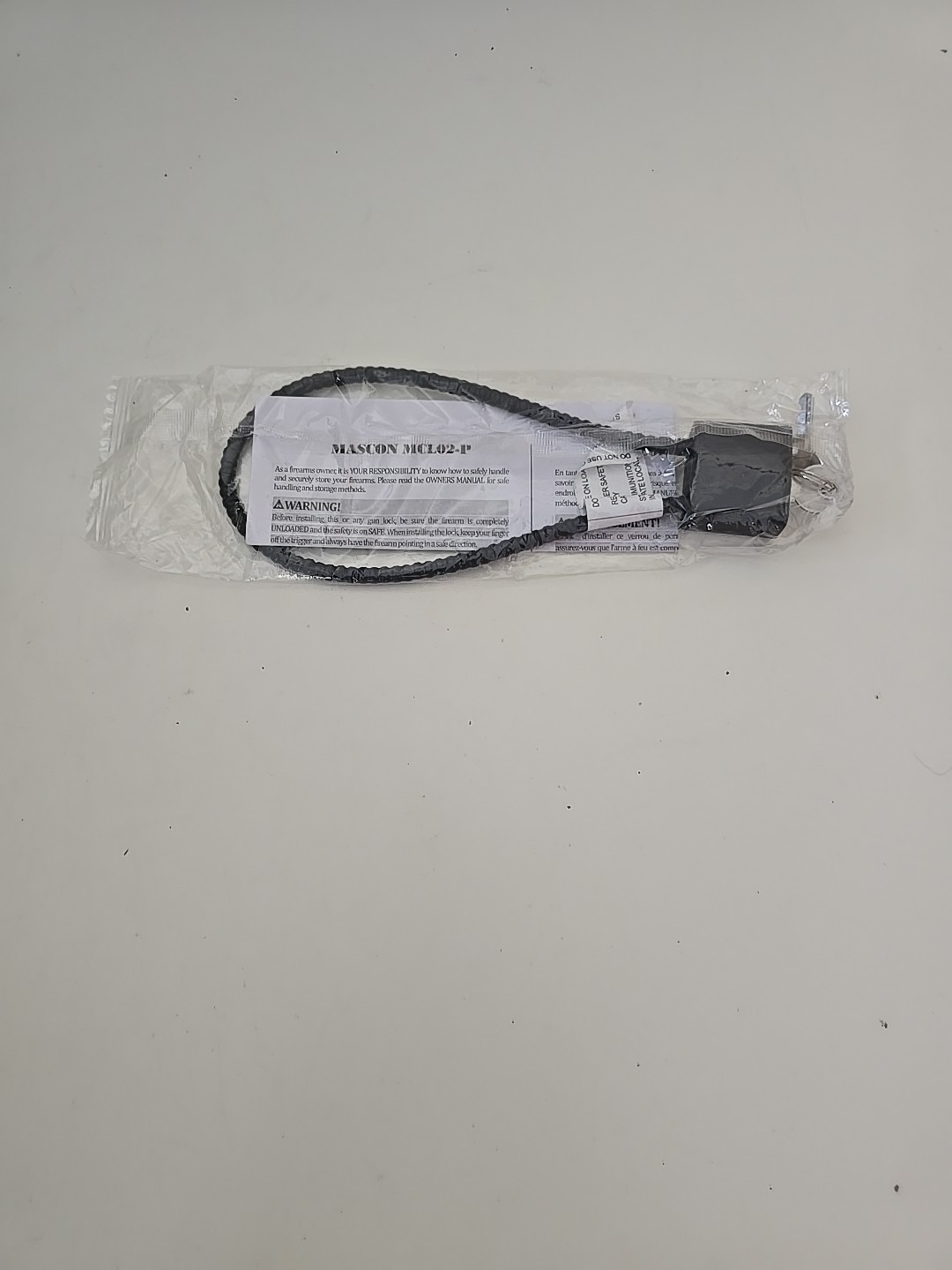 Mason MCL02-P Firearm Bolt Lock