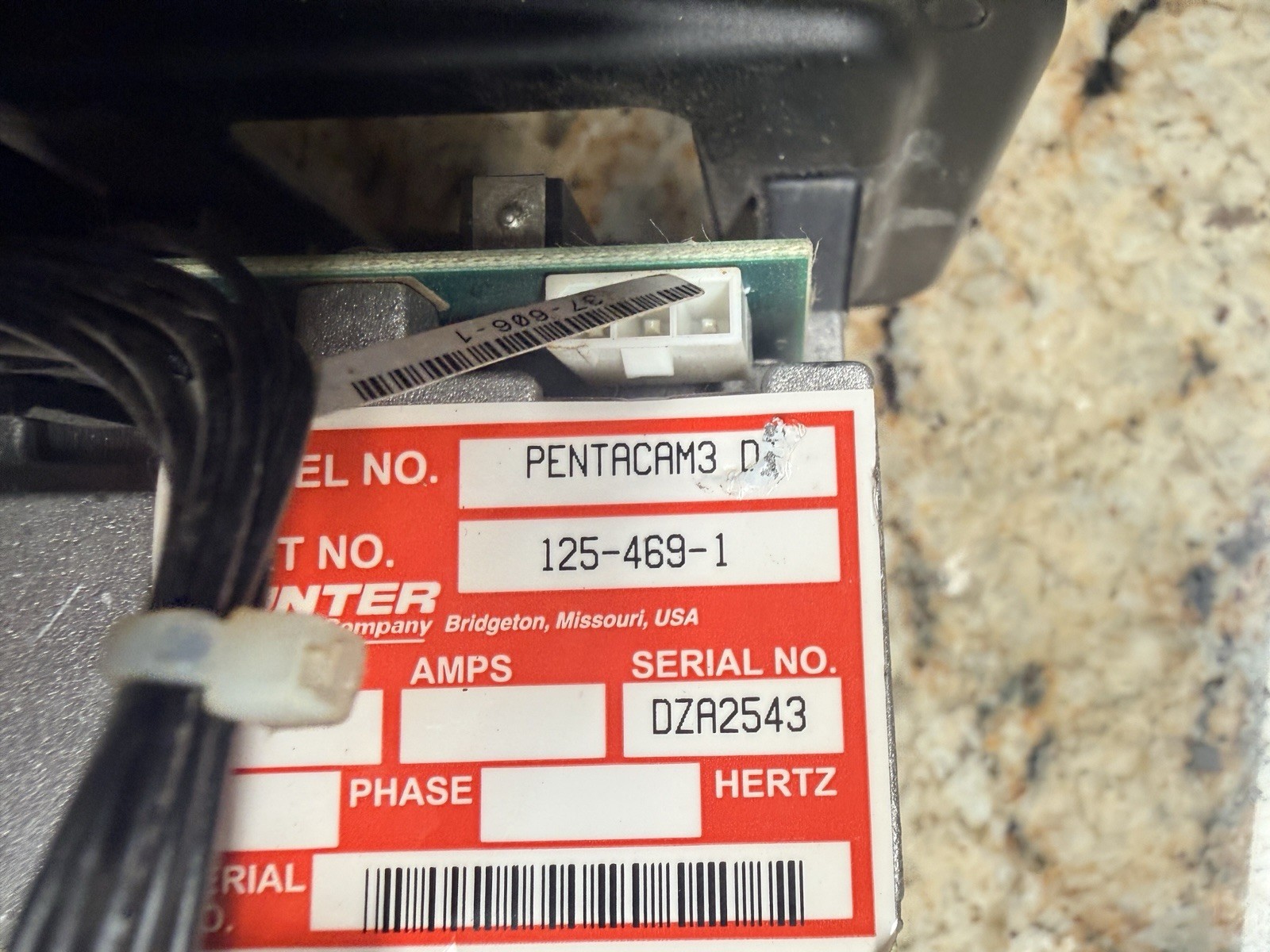 Hunter Engineering ￼entagram 3-D Camera Verified