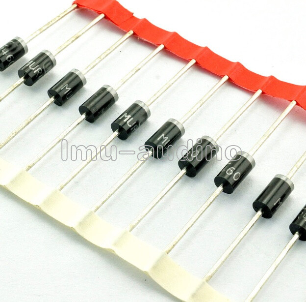 10PCS New MUR460 ULTRA FAST RECTIFIERS DO-201AD NEW