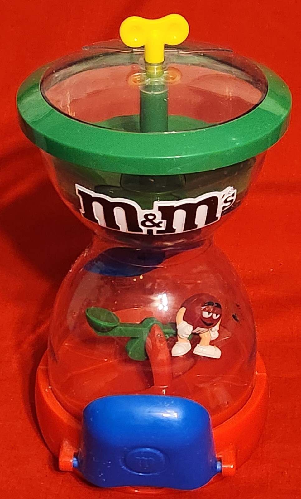 M&M's Fun Machine Spinning Candy Dispenser Hour Glass