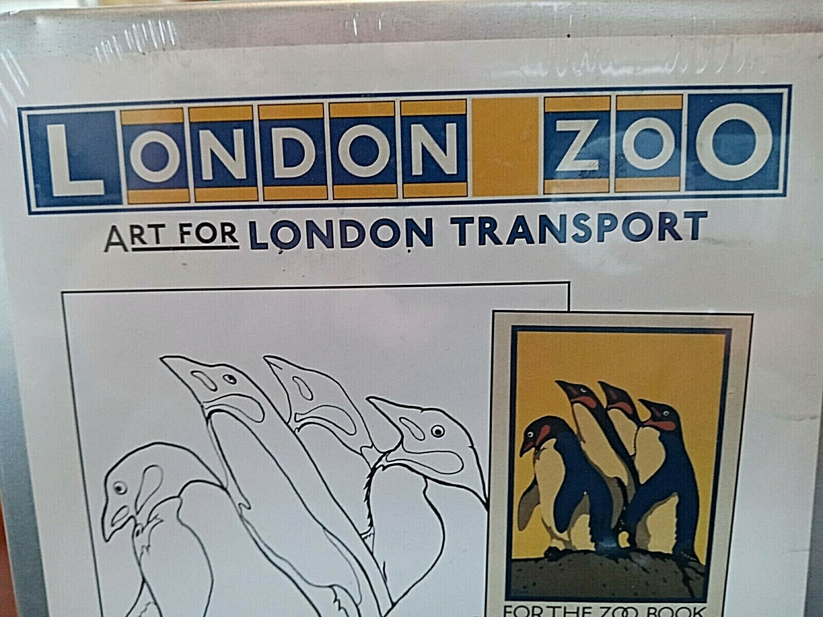 London Zoo Art for London Transport  Color Activity Set