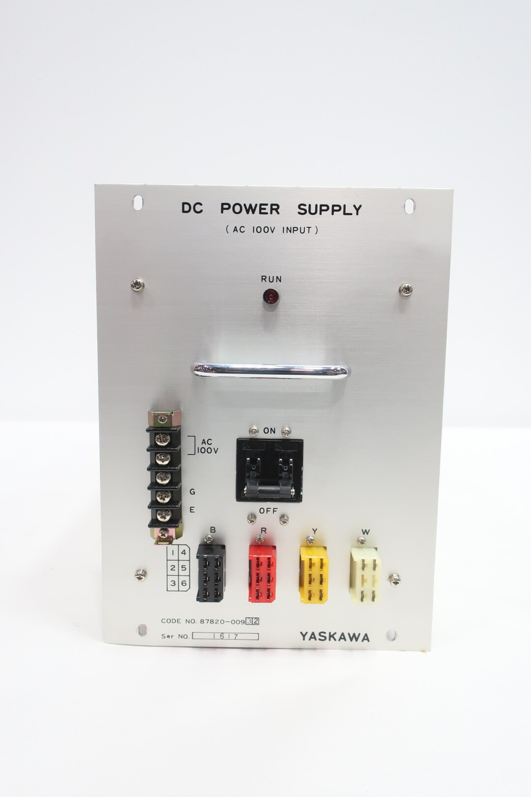 Yaskawa 87820-00932 Dc Power Supply 100v-ac