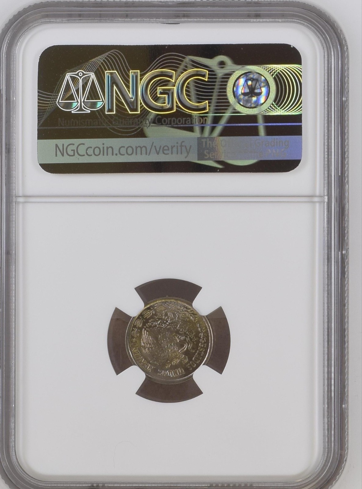 MEXICO 1980/79 10 CENTAVOS NGC MS67 "BLUNT STEM"