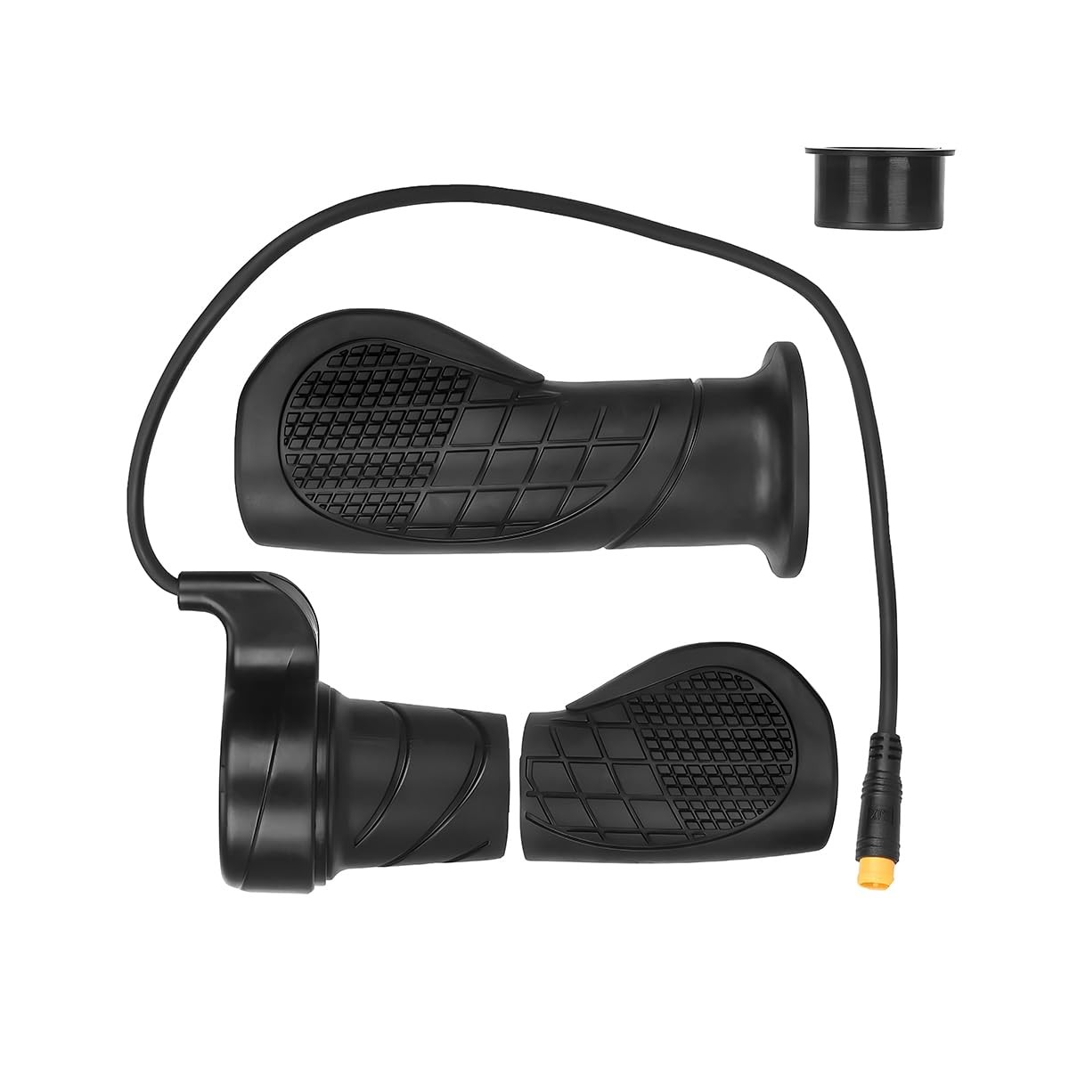 Half Twist Throttle, Electric Bike Thumb Throttle Waterproof Handle Grip, 36V...