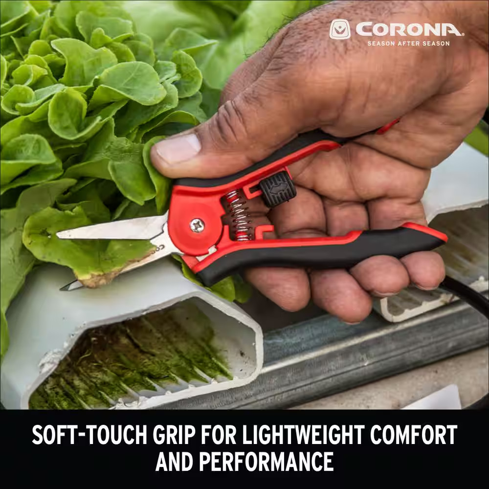 2.25 In. Stainless Steel Blade with Soft Touch Grip Hydroponic Micro Snips